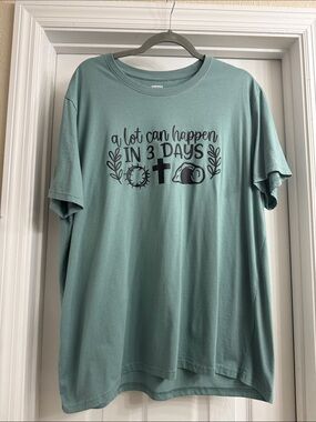 Sonoma Light Teal Graphic Short-Sleeve Tee